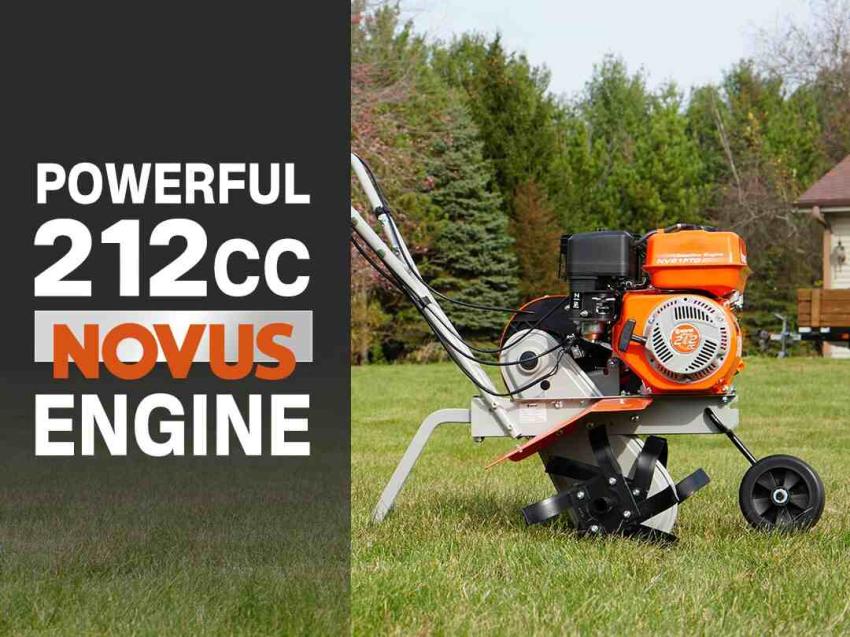 How to Use a Gas Front Tine Tiller for Vegetable Gardening | Legendary11