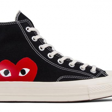 Converse Chuck Taylor All-Star 70s Hi Comme des Garcons PLAY Black