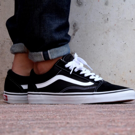 VANS OLD SKOOL CLASSIC BLACK/WHITE